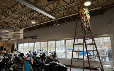 Powering the Harley-Davidson Showroom with LED Lighting