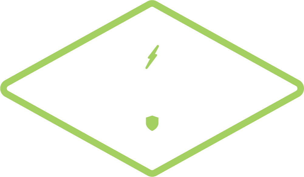 Laswell Primary White Green Logo