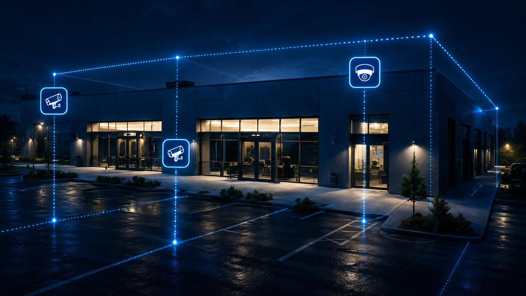 Laswell complete commercial security system installed in Louisville.
